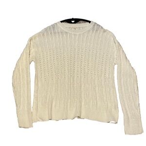 Retrology Faux Pearl Knitted Sweater